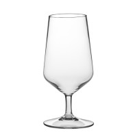 1x Bierglas 40cl Kunststof Tritan Speciaal Bier Op Voet Glashelder BPA vrij