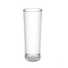 1x Longdrinkglas Drinkglas 22cl Kunststof Polycarbonaat Glashelder 0.22 l Ø 5 cm · 14.6 cm