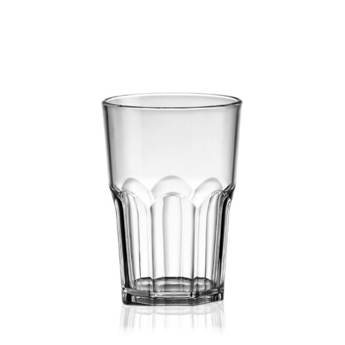 1x Longdrinkglas Drinkglas 40cl Kunststof Polycarbonaat Glashelder BPA vrij 0.35 l Ø 8.5 cm · 12 cm