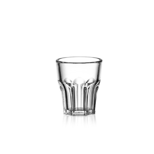 10x Kunststof Shotglazen Glashelder 5 cl Ø 5 cm · 5,8 cm